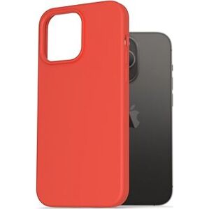 AlzaGuard Premium Liquid Silicone Case na iPhone 14 Pro Max červený